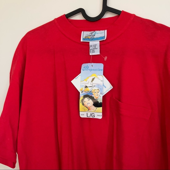 Vintage Dead Stock Tee with Front Pocket - Picture 2 of 6